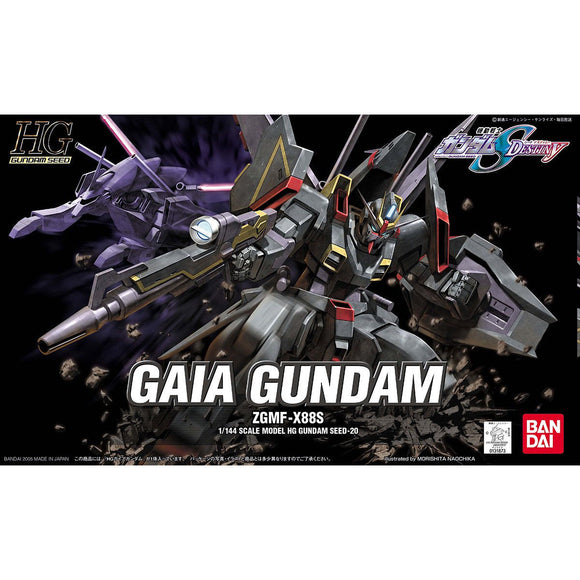 BAS1131873 Bandai HG 1/144 ZGMF-X88S Gaia GundamBAS1131873 Bandai HG 1/144 ZGMF-X88S Gaia Gundam Model Kit 4573102579188