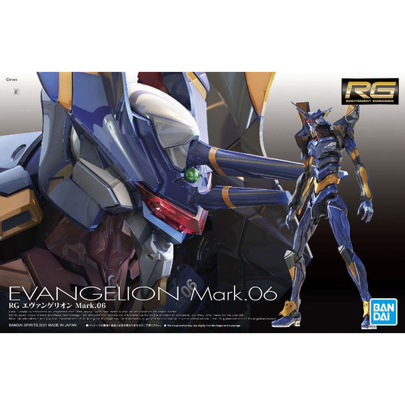 BAS2553219 Bandai RG 1/144 Evangelion Production Model EVA Mark.06